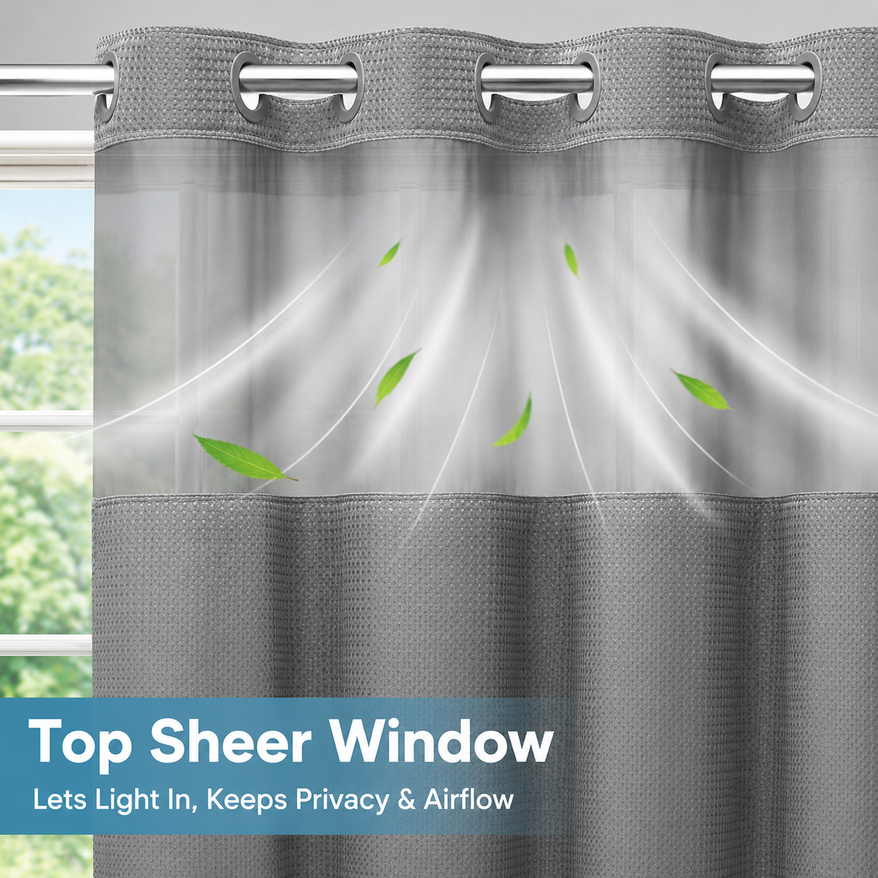 Hookless™ Shower Curtain